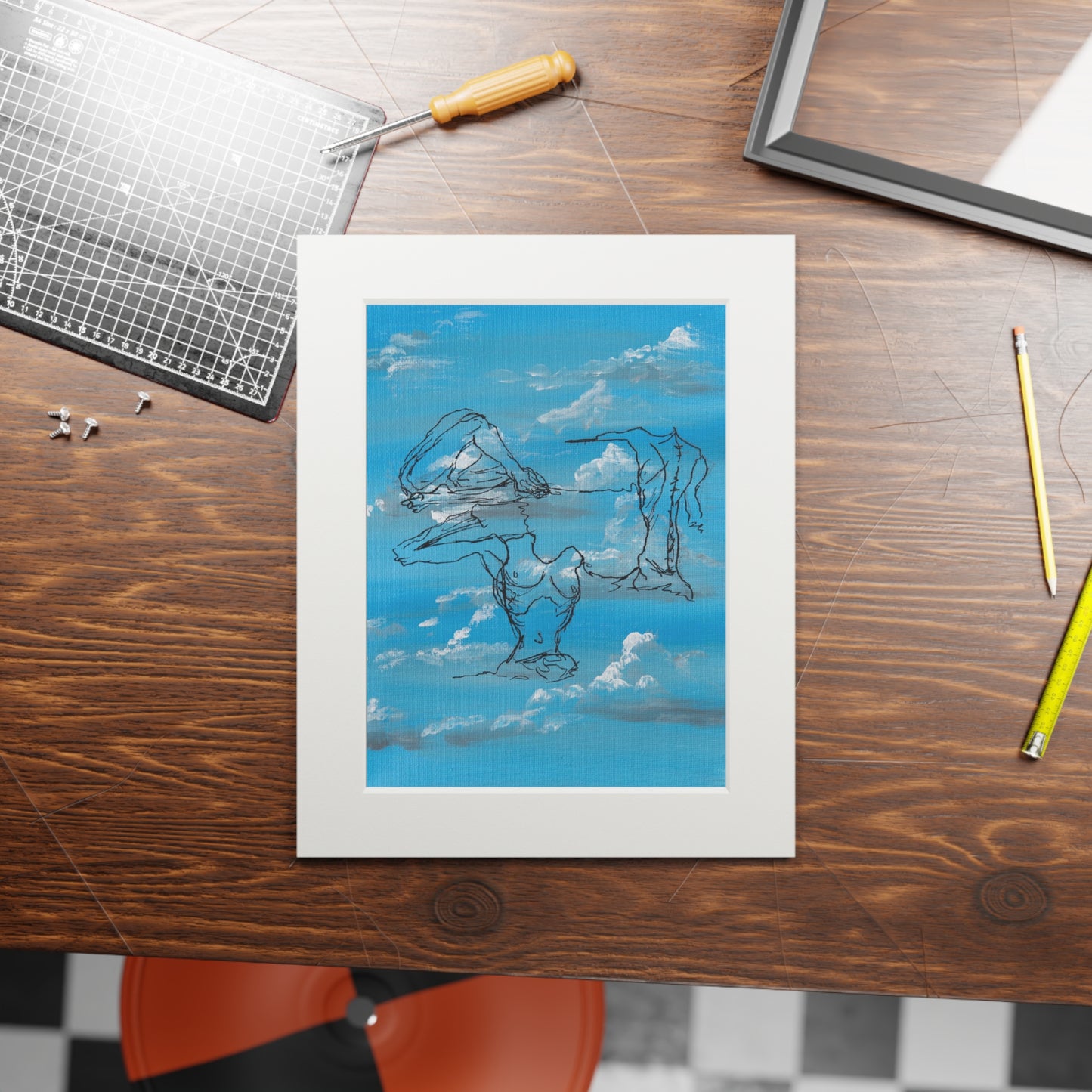 PRINT - "I feel like you see right through me"