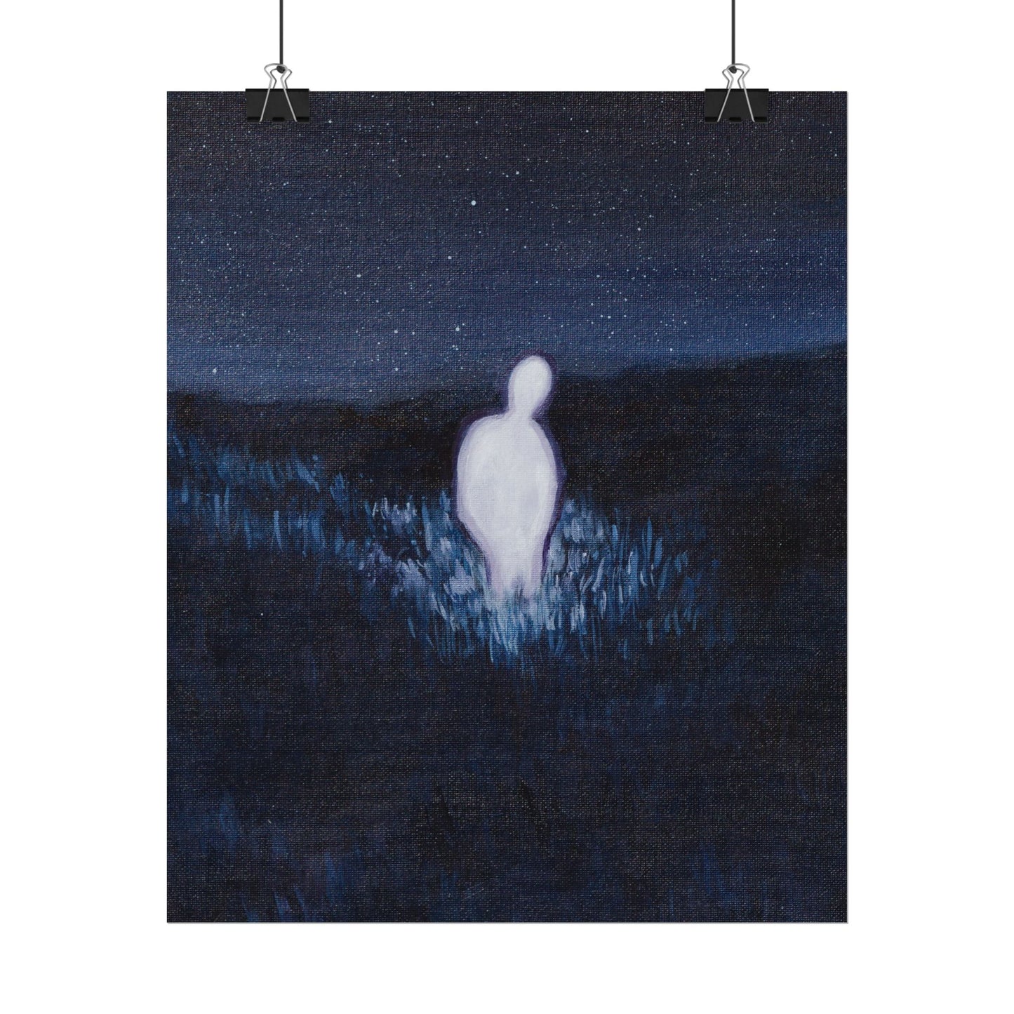PRINT - Sometimes it takes being alone to witness your own light