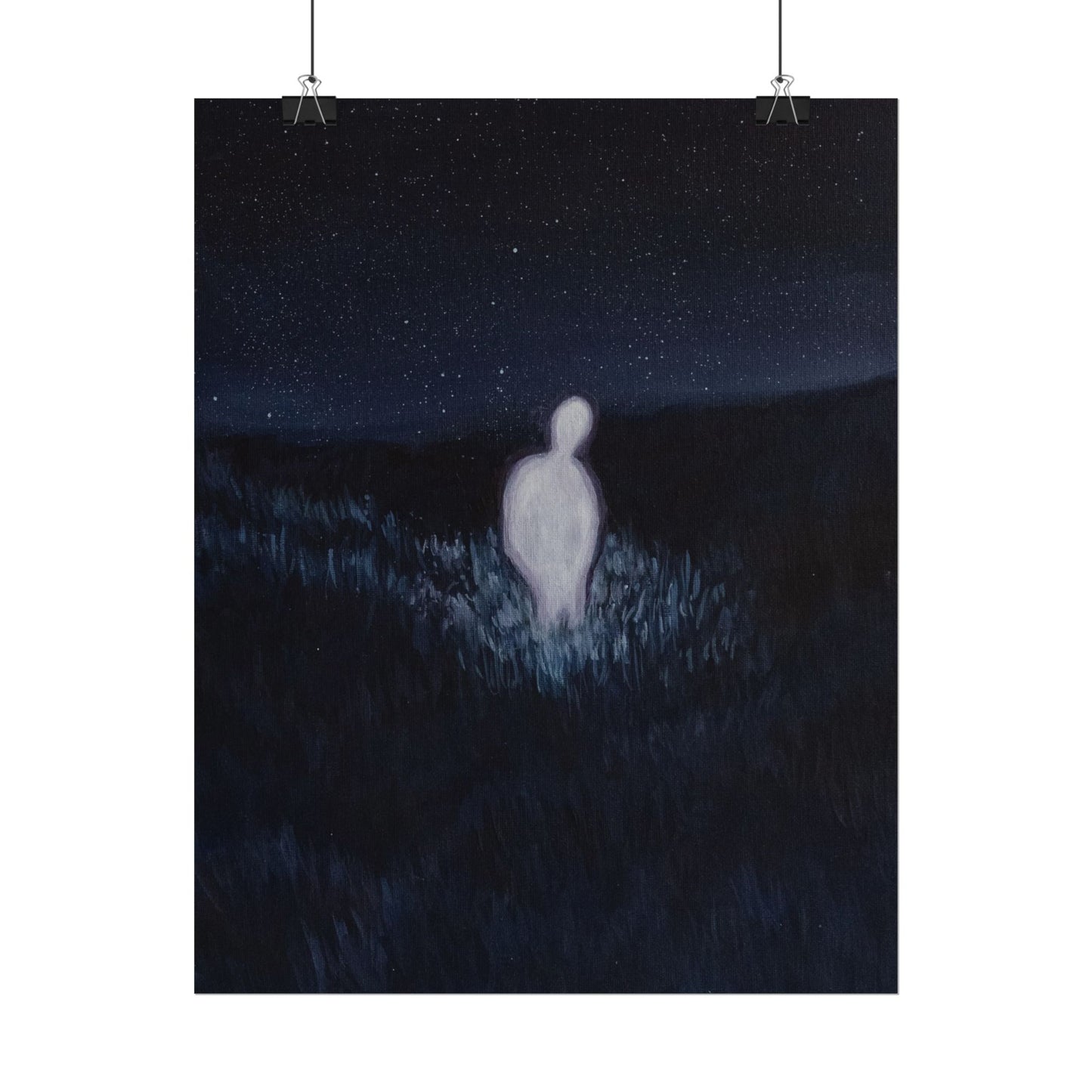 PRINT - Sometimes it takes being alone to witness your own light