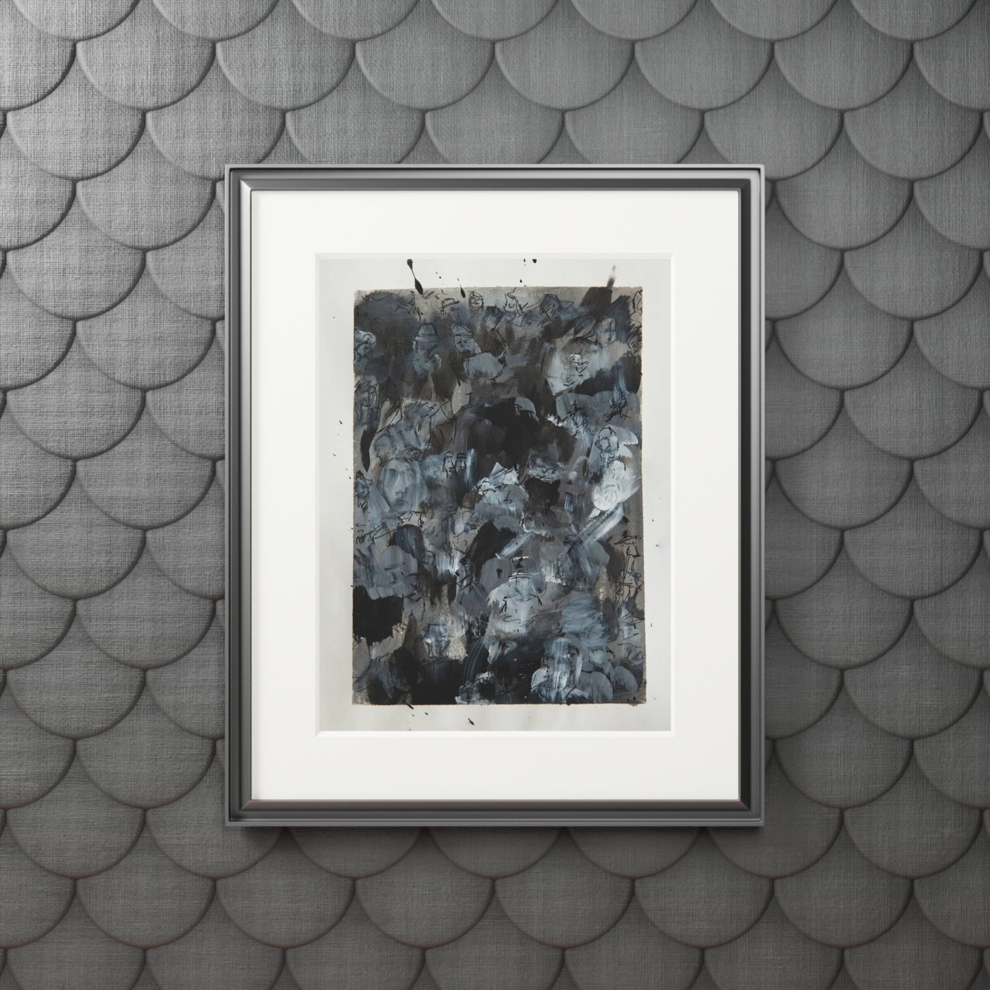 PRINT - "A sea of hurried footsteps"