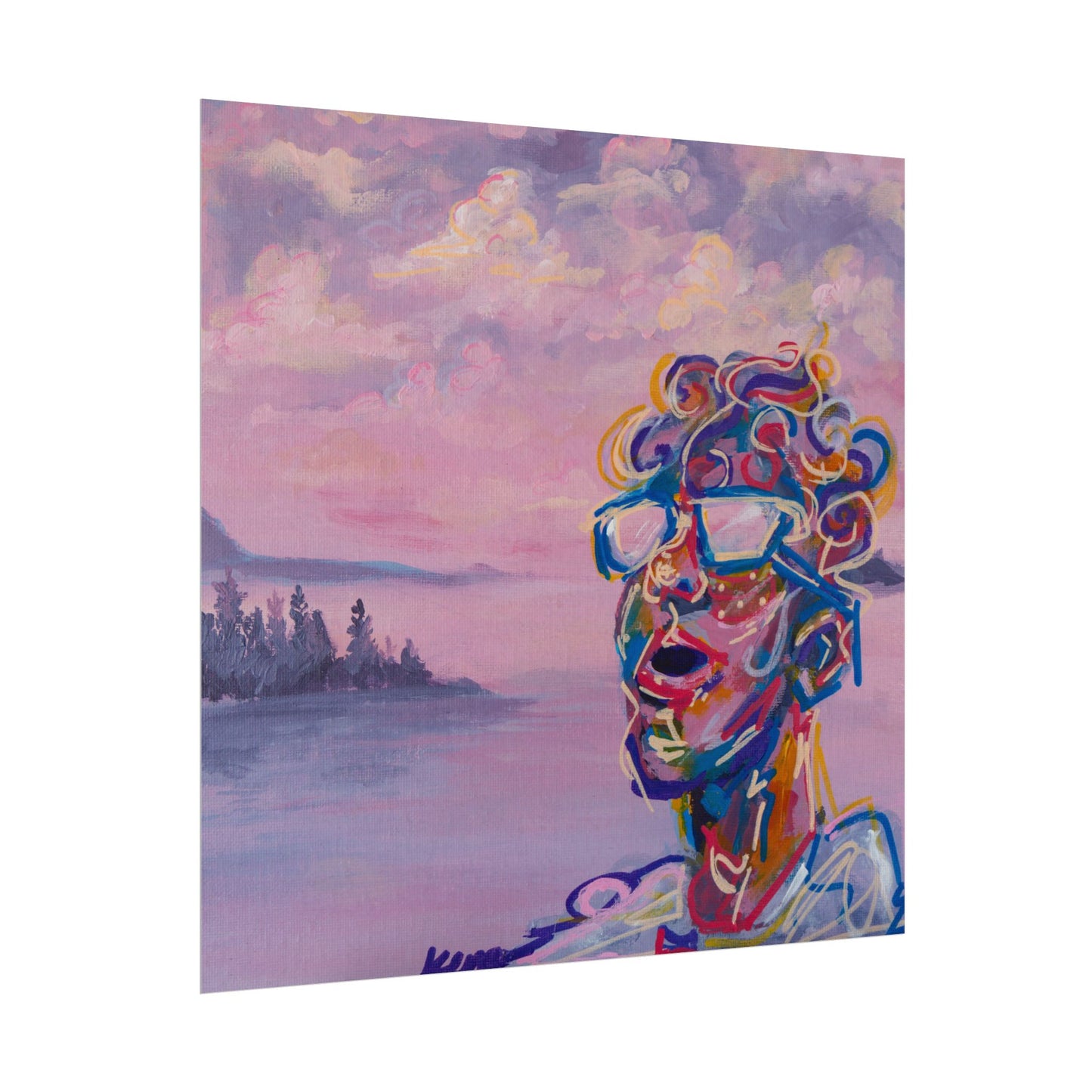 PRINT - Heaven is under Lake Michigan