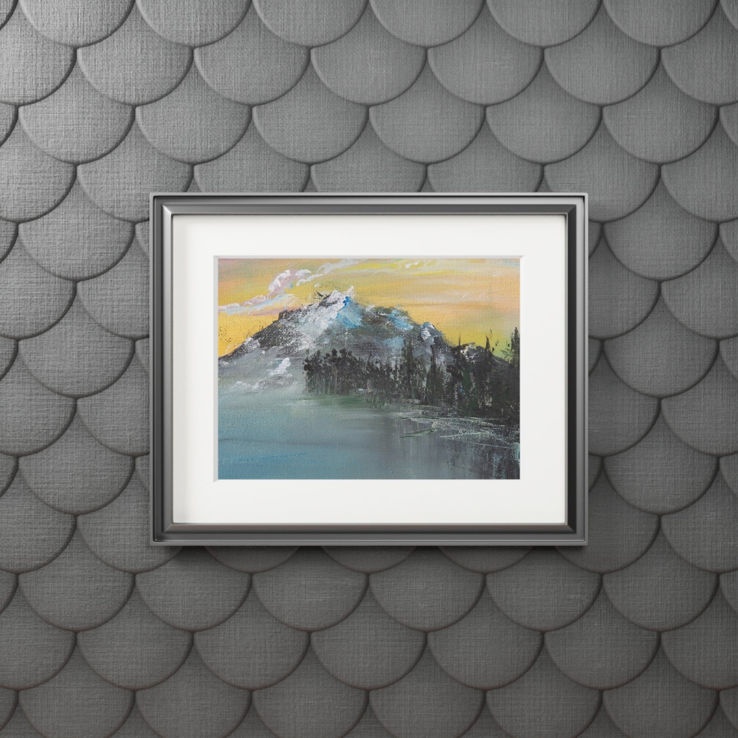 PRINT - "Mountain Lake"