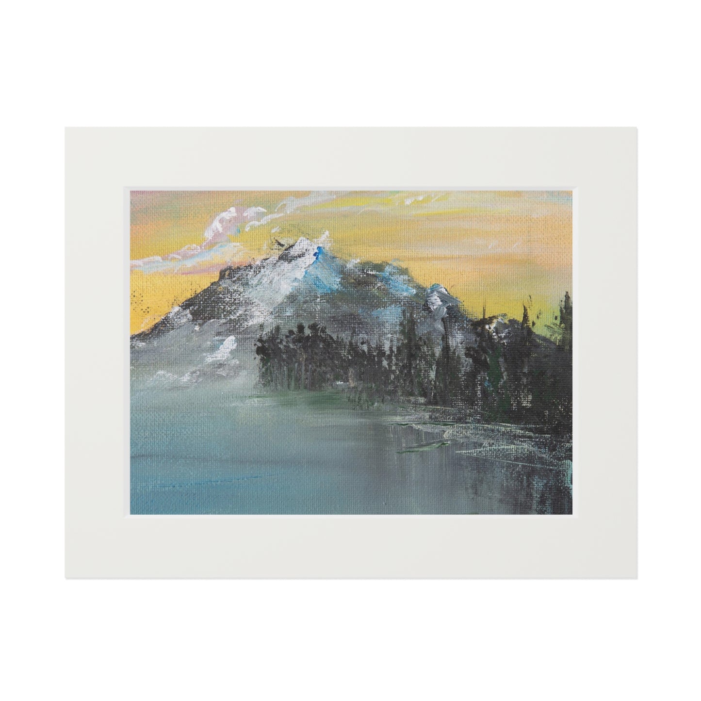 PRINT - "Mountain Lake"