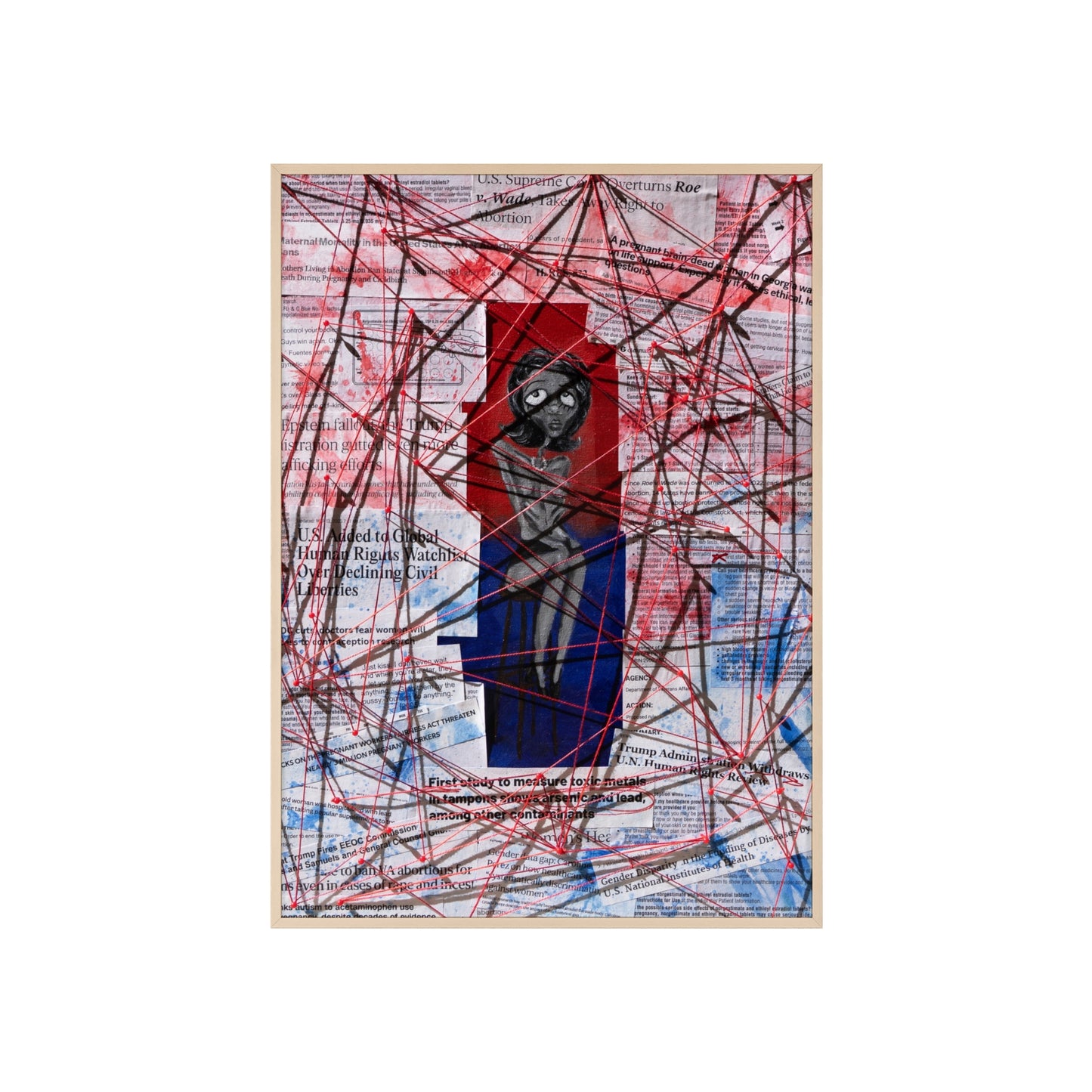 PRINT - Lady Happy Lady Peaceful