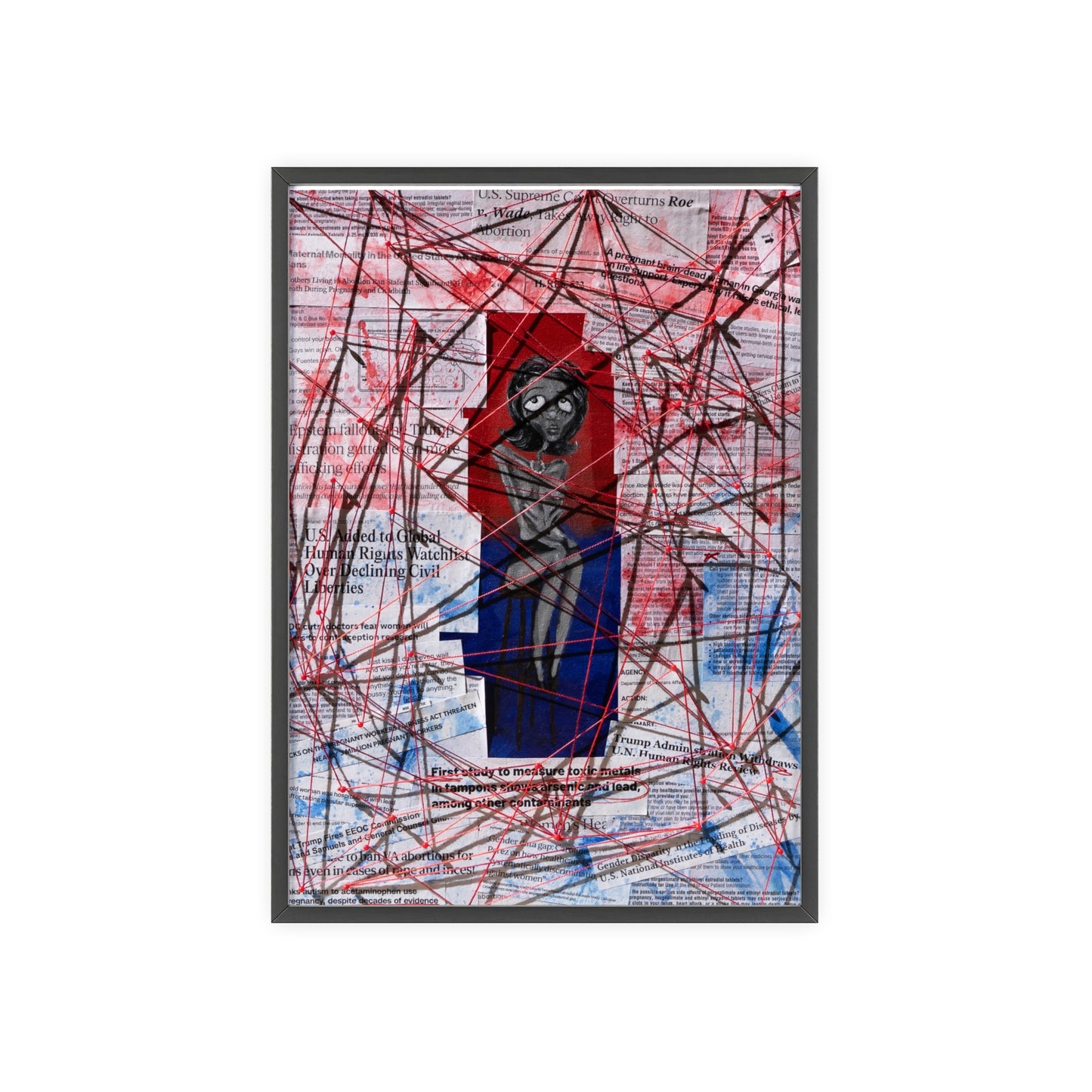 PRINT - Lady Happy Lady Peaceful