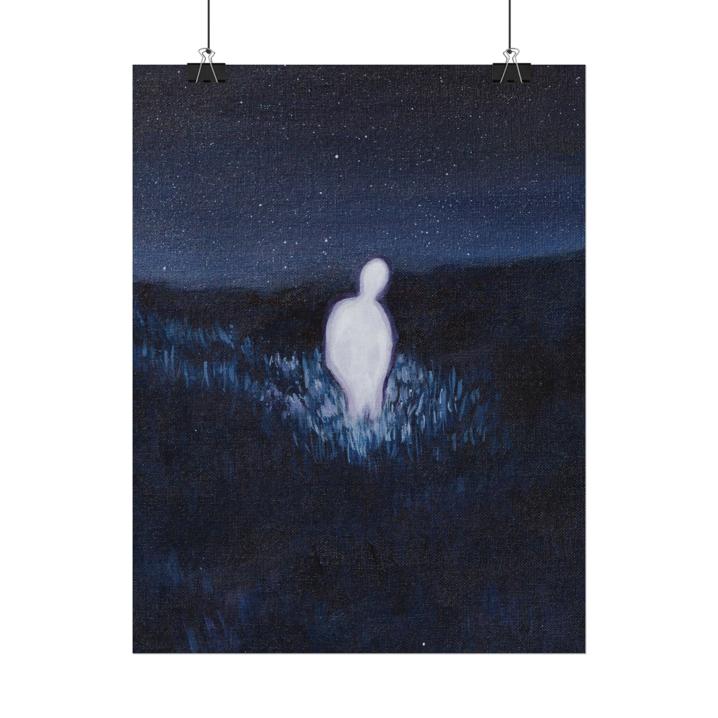 PRINT - Sometimes it takes being alone to witness your own light