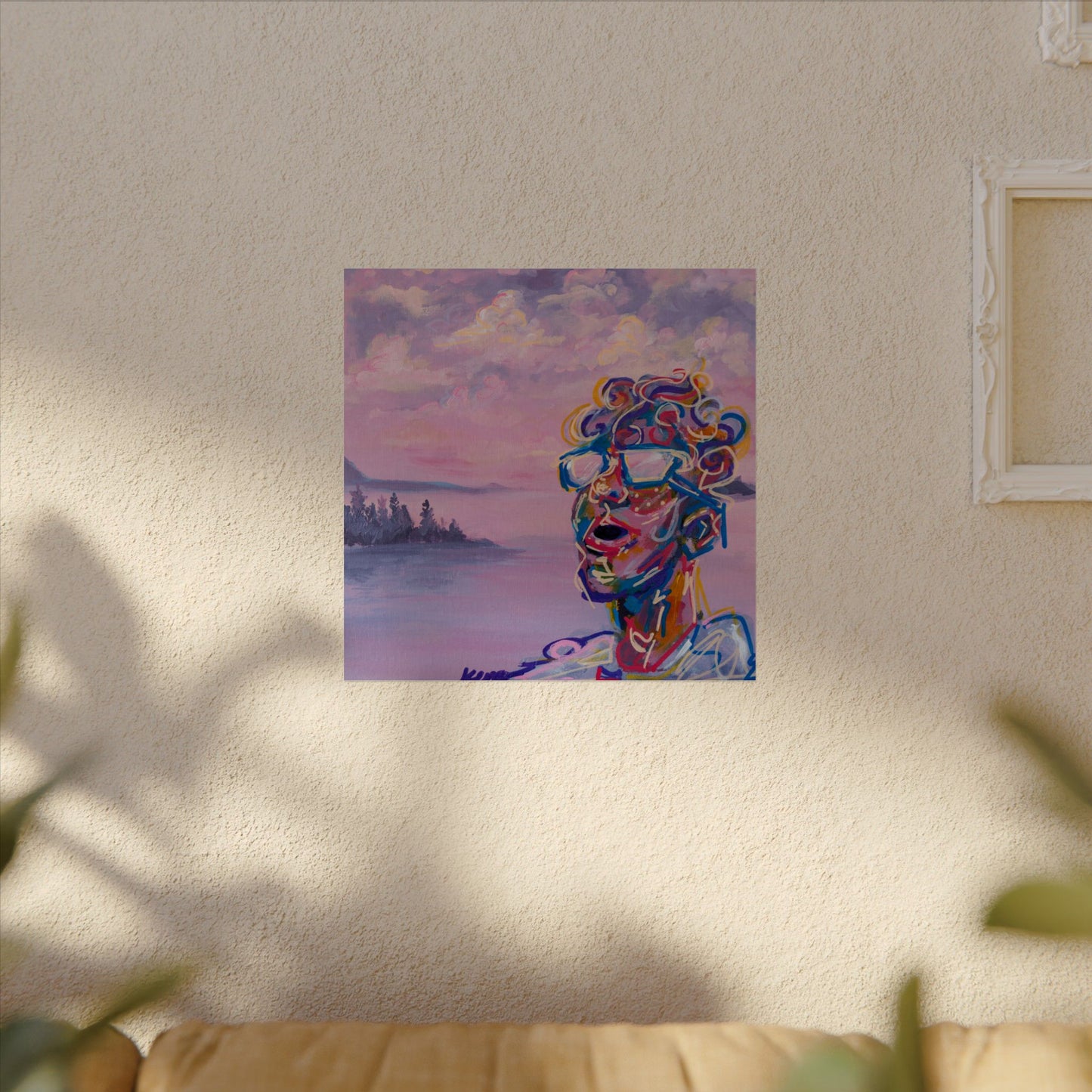 PRINT - Heaven is under Lake Michigan