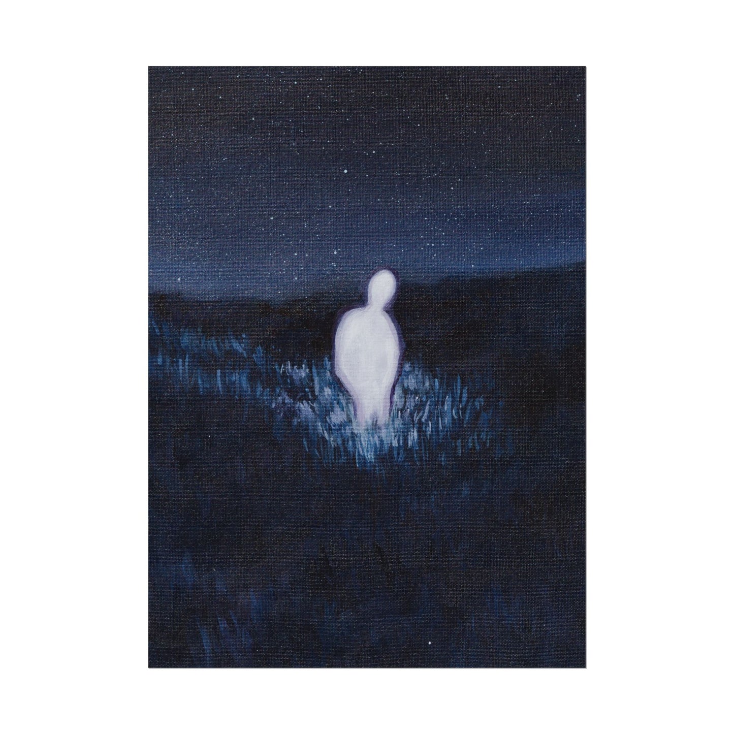 PRINT - Sometimes it takes being alone to witness your own light