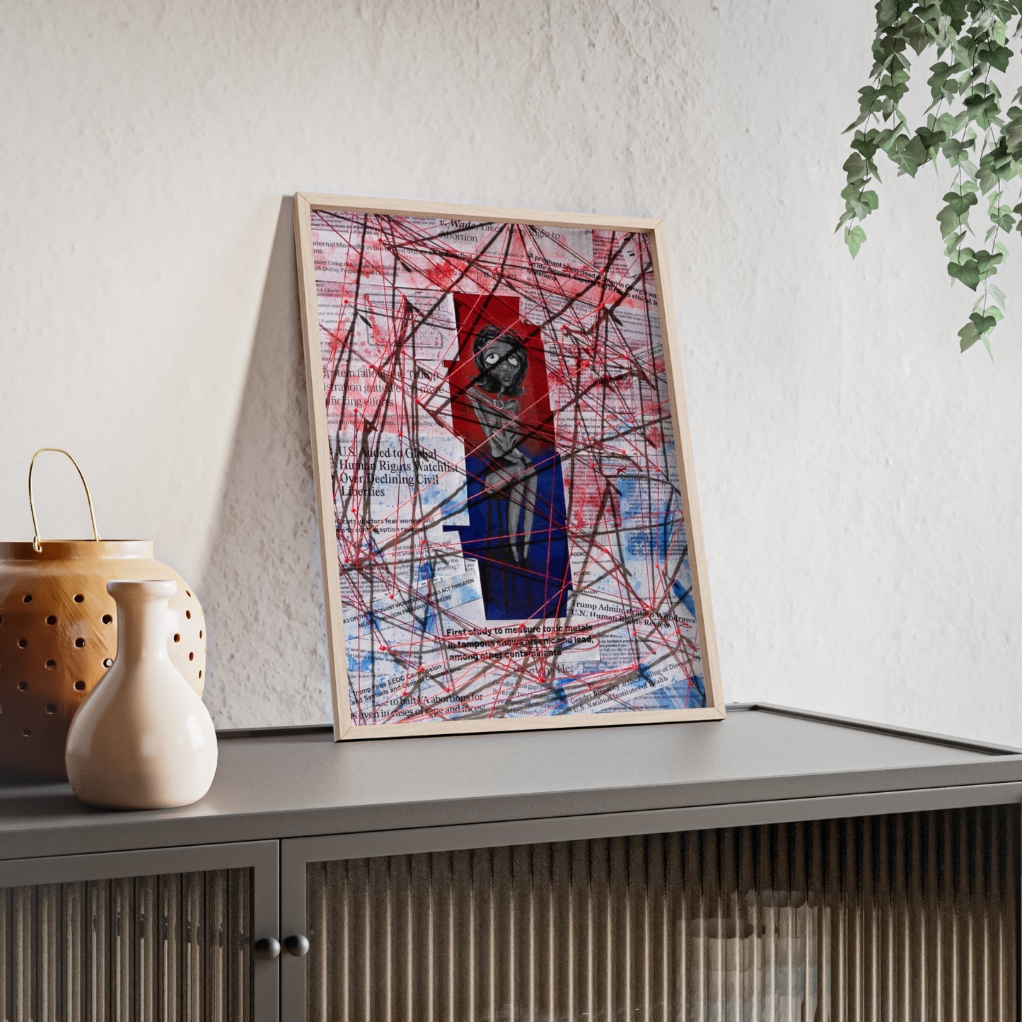 PRINT - Lady Happy Lady Peaceful