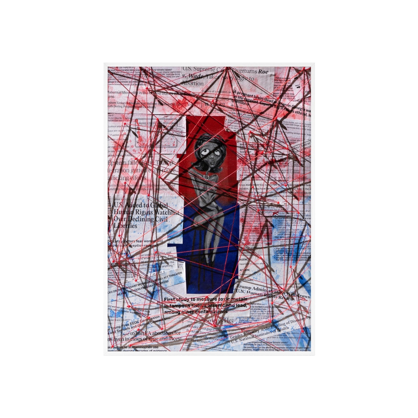 PRINT - Lady Happy Lady Peaceful