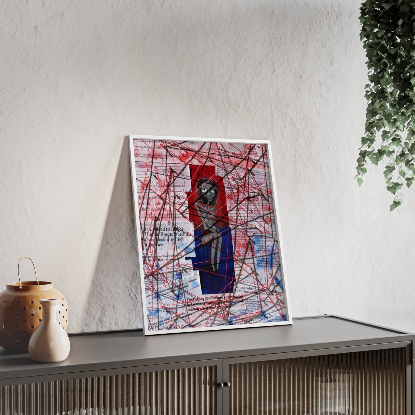 PRINT - Lady Happy Lady Peaceful