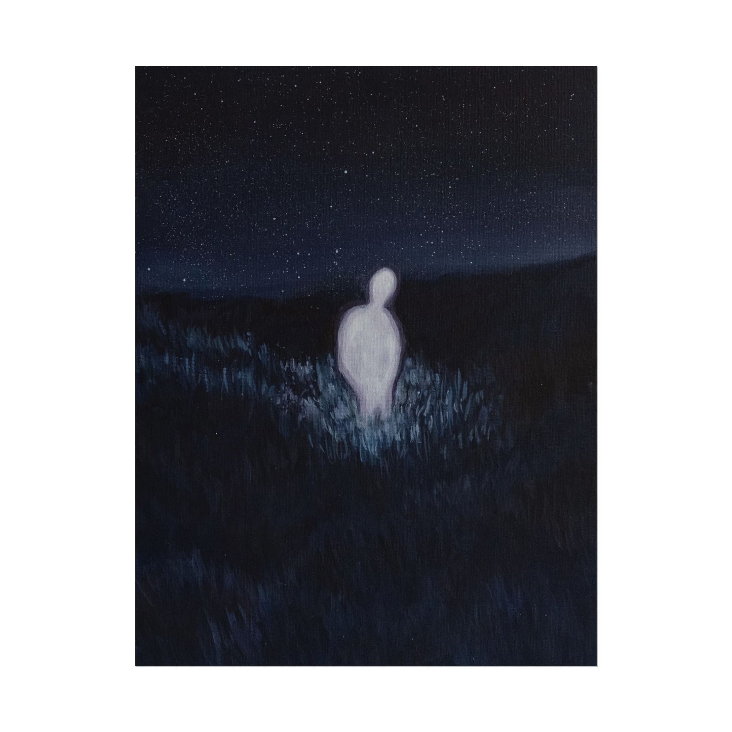 PRINT - Sometimes it takes being alone to witness your own light