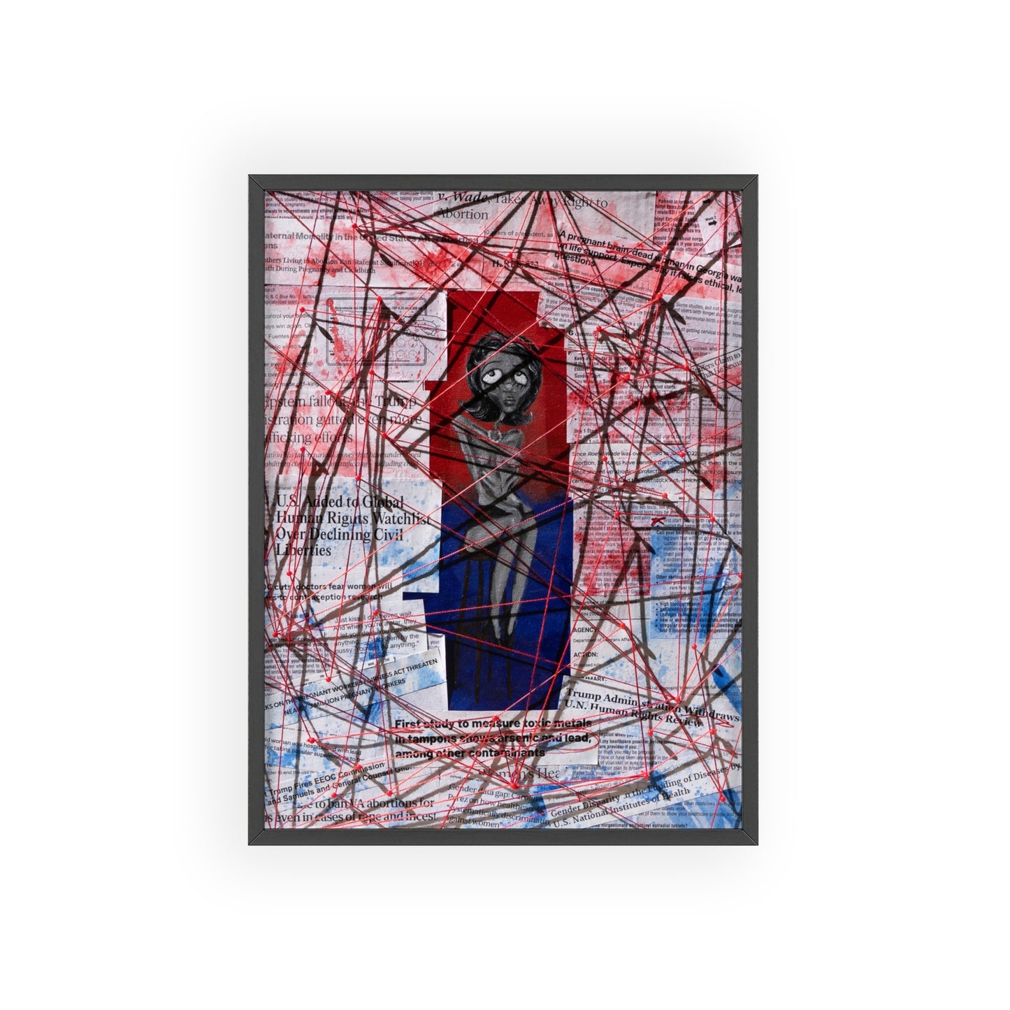 PRINT - Lady Happy Lady Peaceful