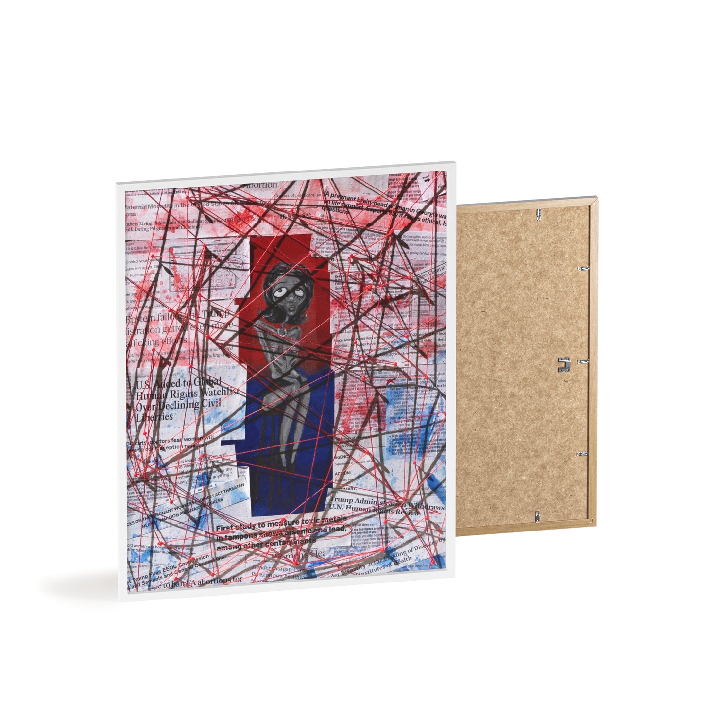 PRINT - Lady Happy Lady Peaceful