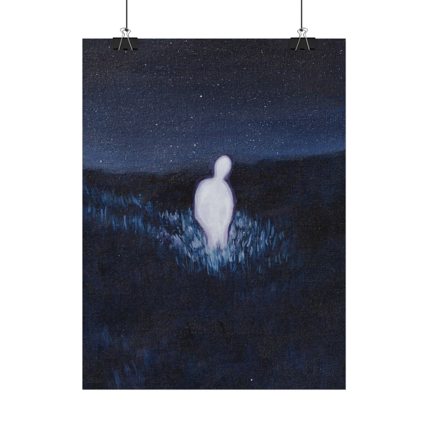 PRINT - Sometimes it takes being alone to witness your own light