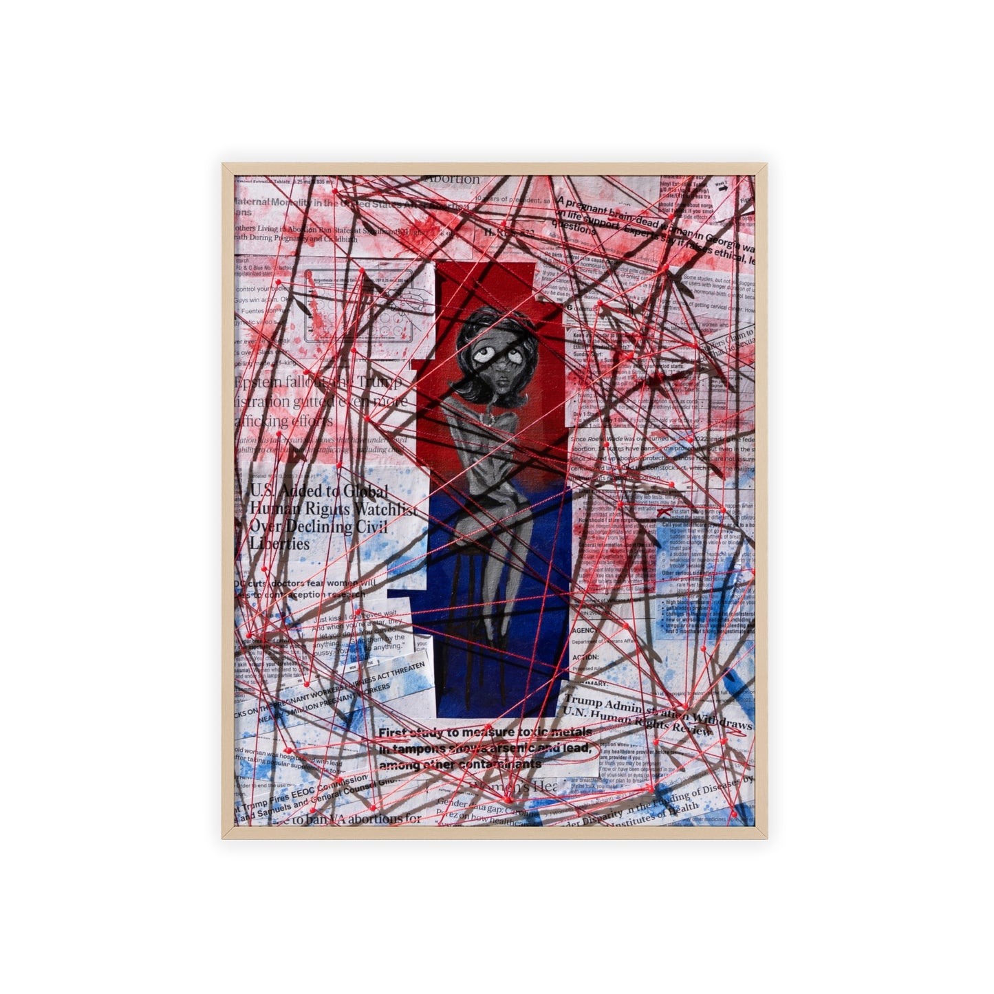 PRINT - Lady Happy Lady Peaceful