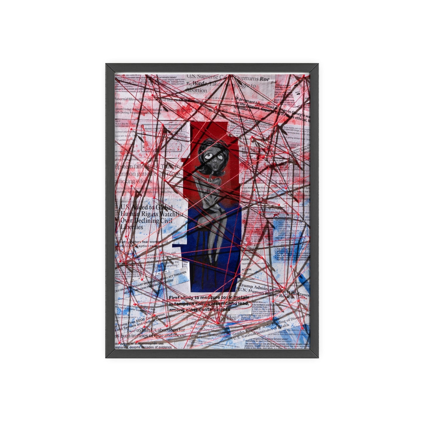 PRINT - Lady Happy Lady Peaceful