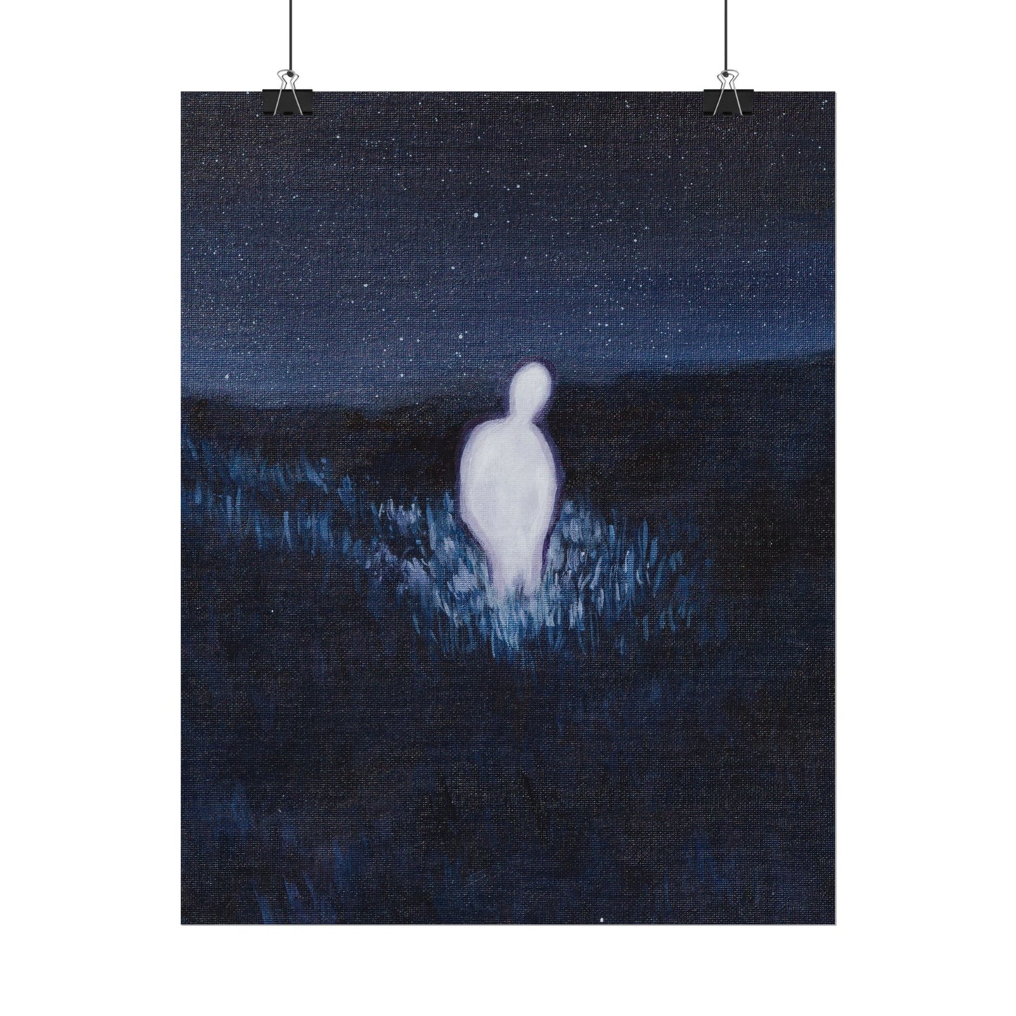PRINT - Sometimes it takes being alone to witness your own light