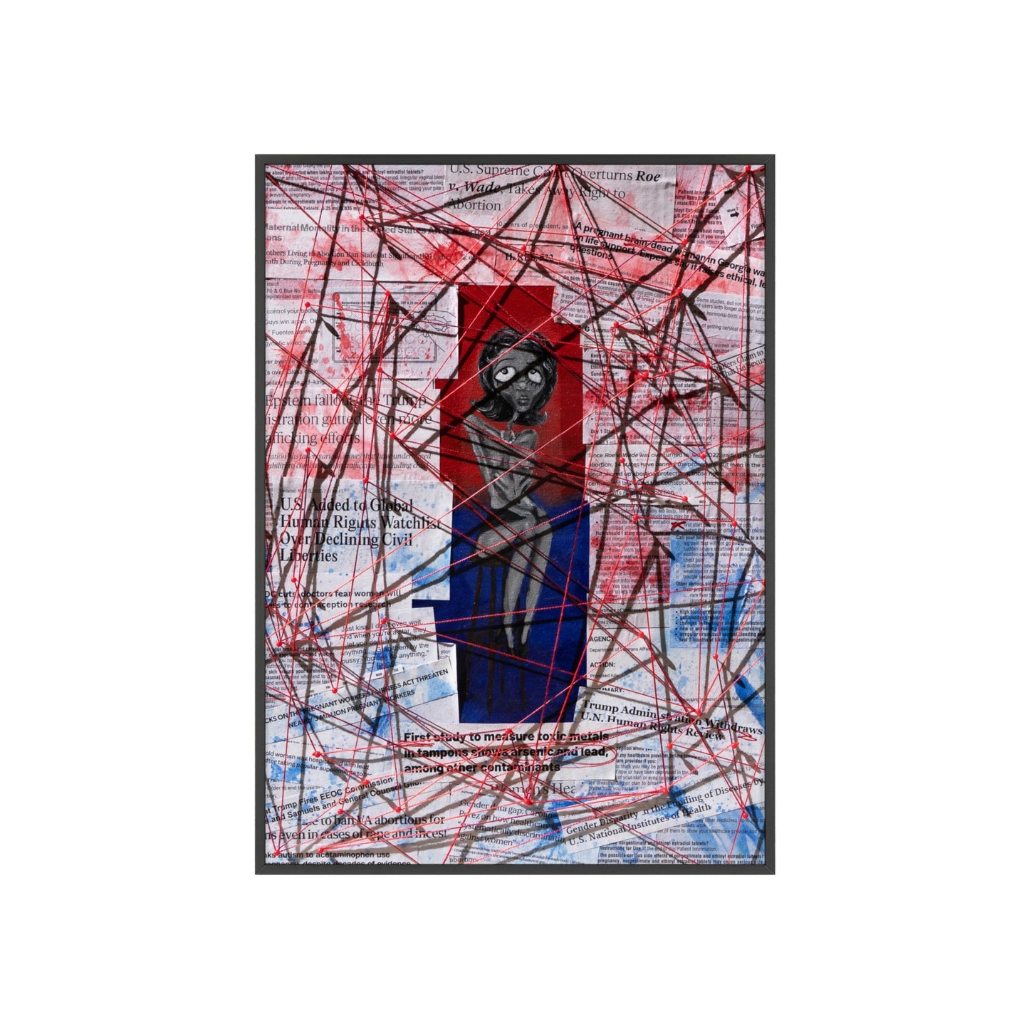 PRINT - Lady Happy Lady Peaceful