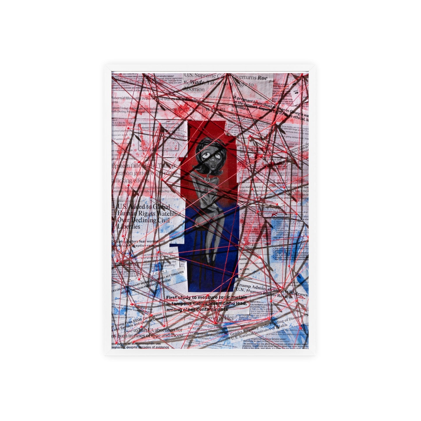 PRINT - Lady Happy Lady Peaceful