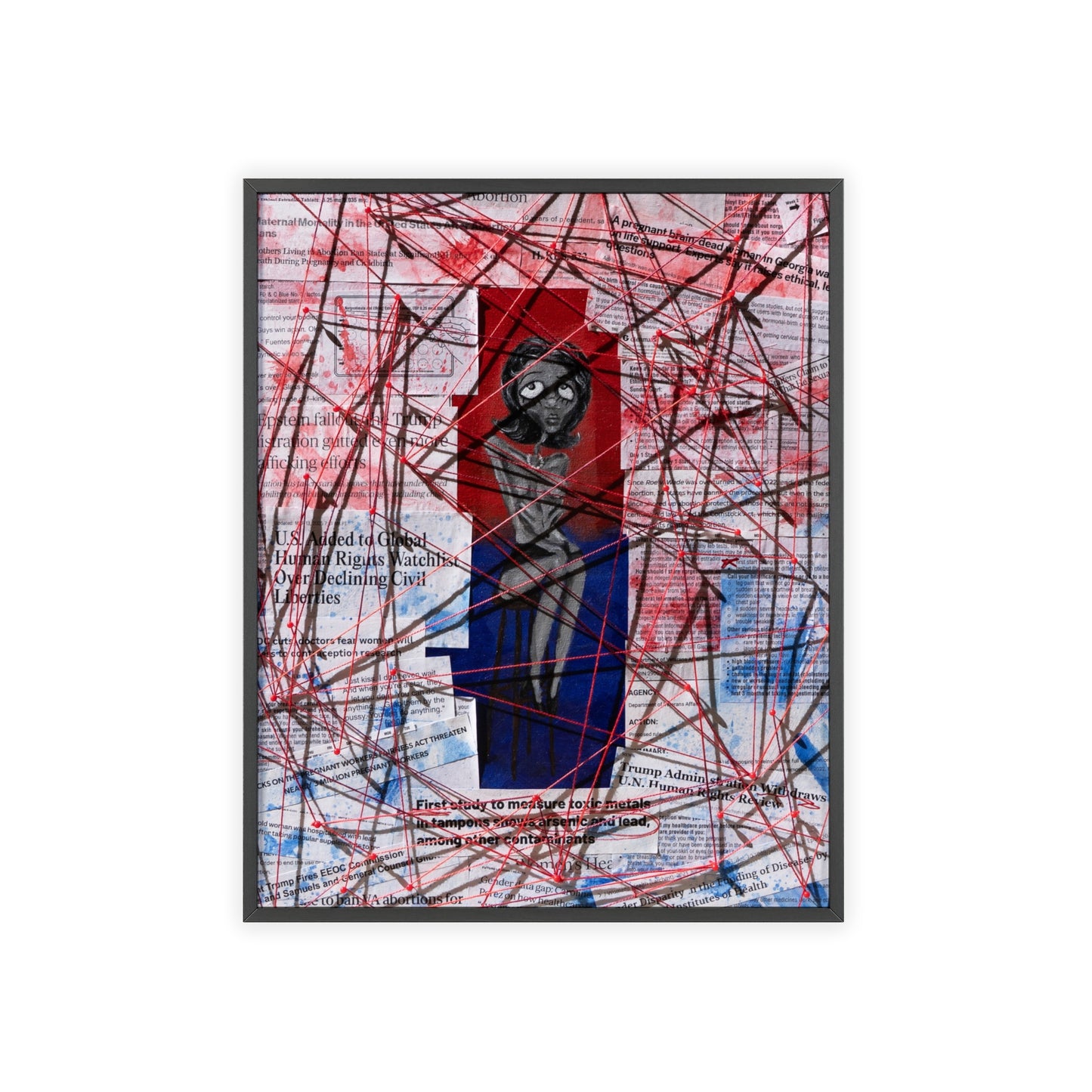 PRINT - Lady Happy Lady Peaceful