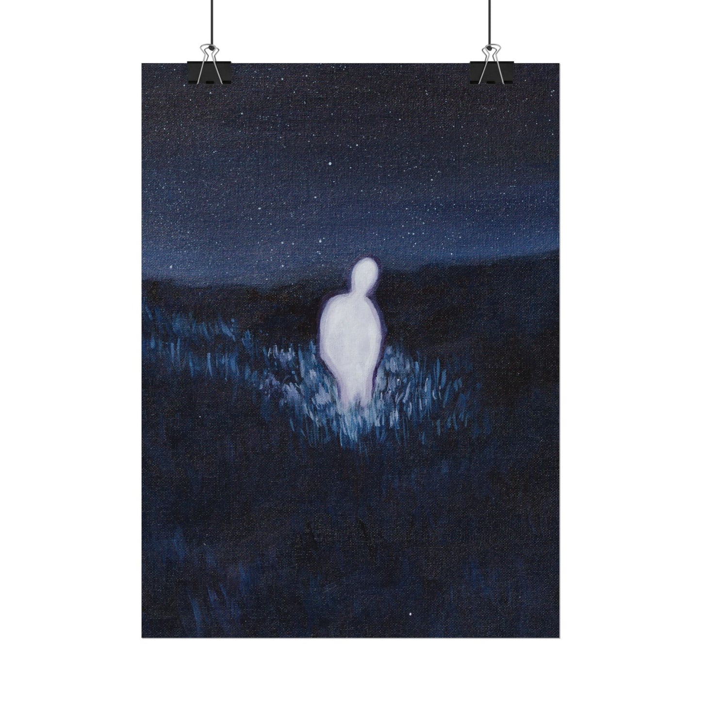 PRINT - Sometimes it takes being alone to witness your own light