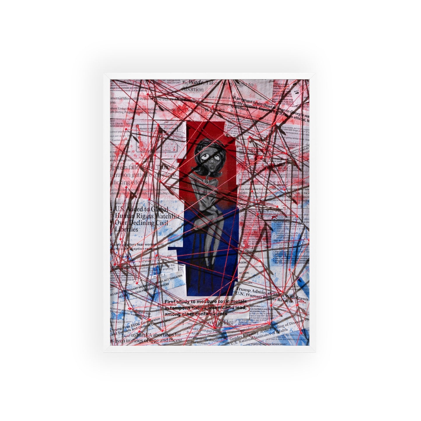 PRINT - Lady Happy Lady Peaceful