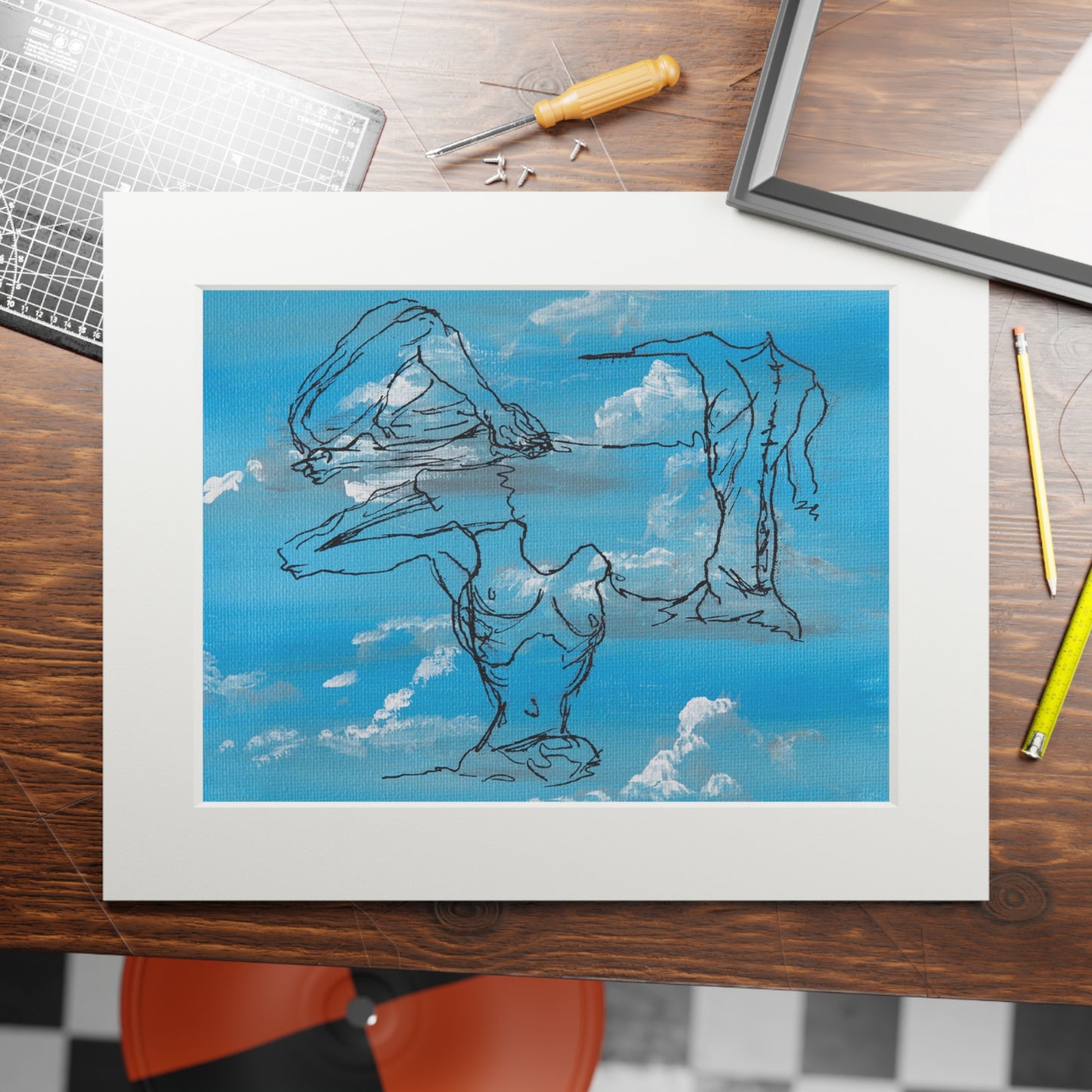 PRINTS - "You see right through me"