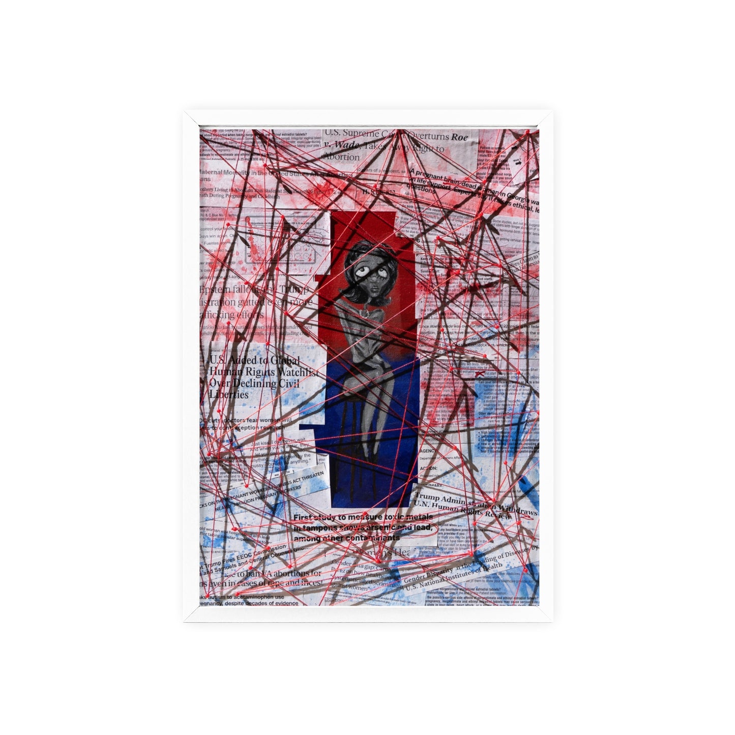 PRINT - Lady Happy Lady Peaceful