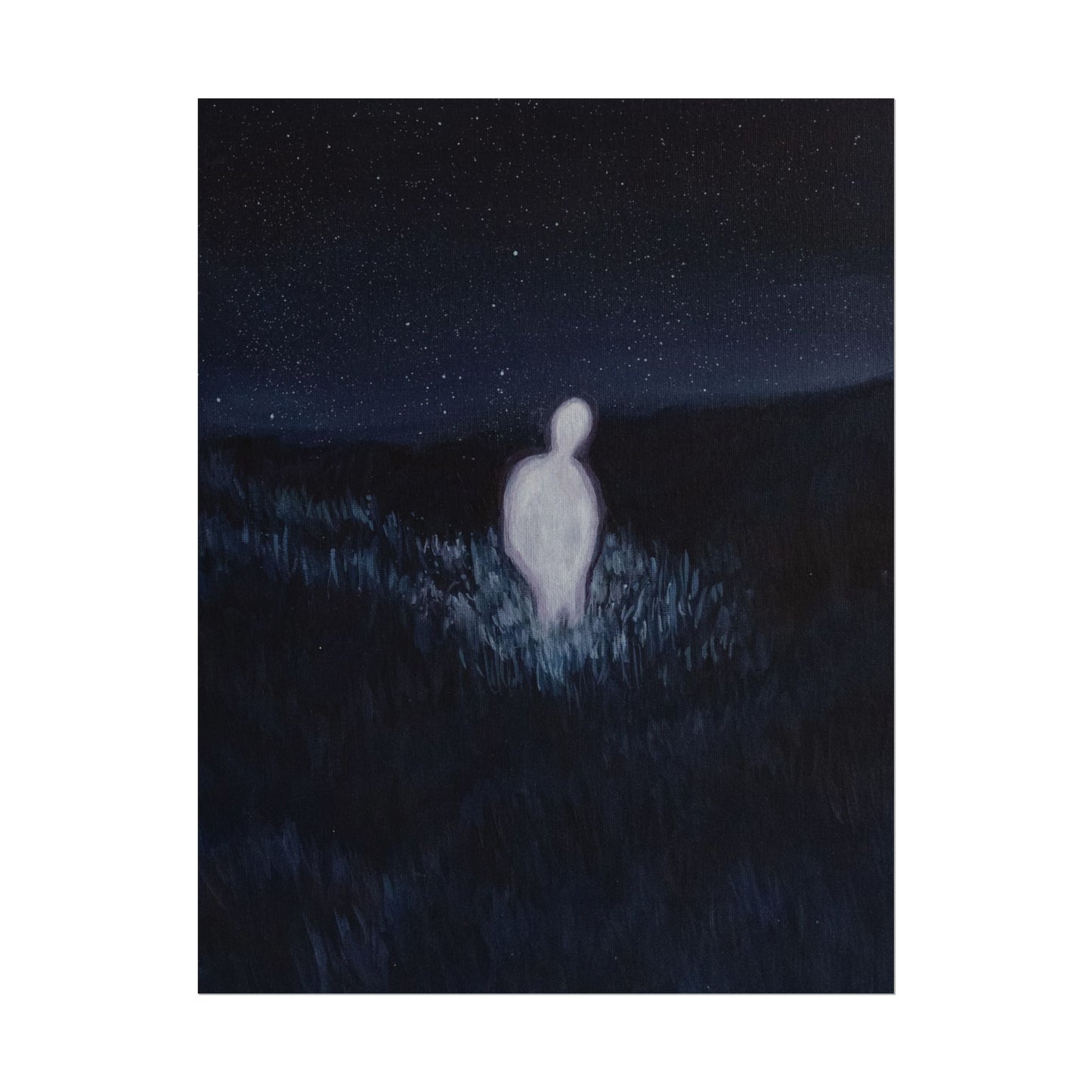 PRINT - Sometimes it takes being alone to witness your own light