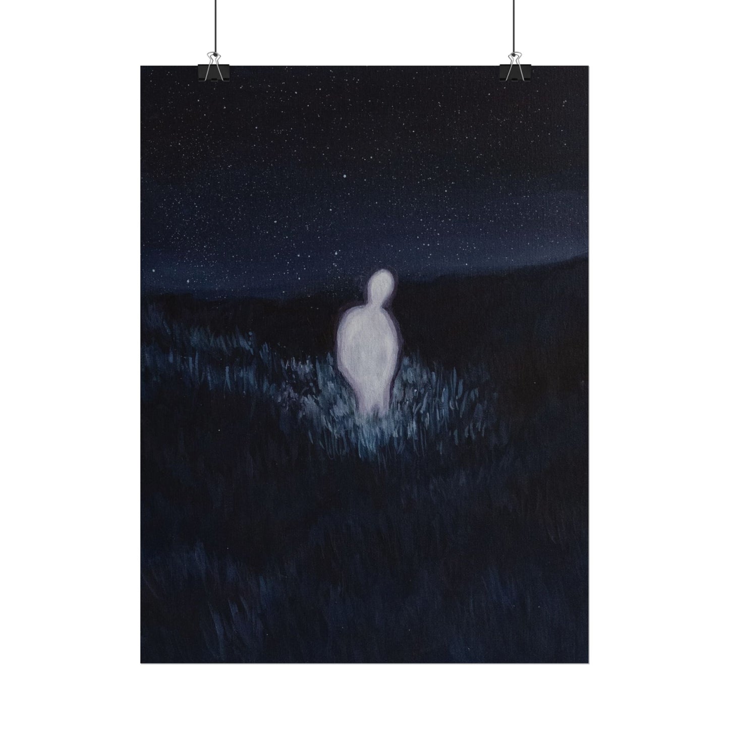 PRINT - Sometimes it takes being alone to witness your own light