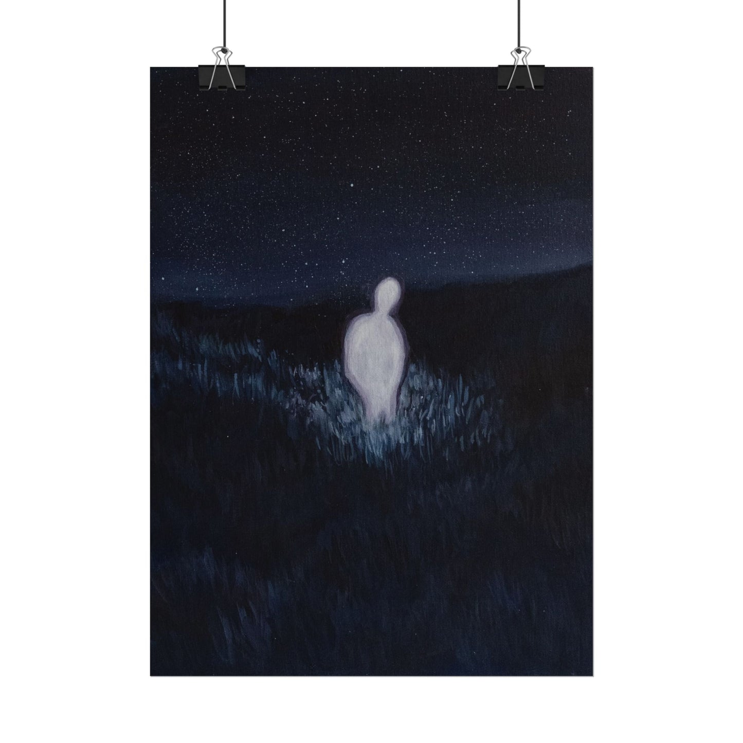 PRINT - Sometimes it takes being alone to witness your own light